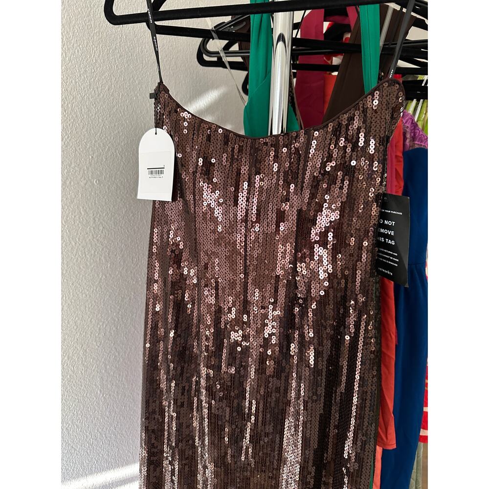 retrofete Ember Dress in Dark Chocolate - Picture 12 of 14